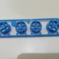 Tamiya Part Velg Spoke Biru Loose Part Avante SP