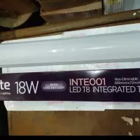 Lampu Led T8 Integrated Tube INTE001 18 watt Putih 60 cm merk In-Lite