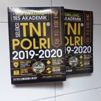 Buku Tes Ujian TNI POLRI seleksi tentara polisi 2019 2020 Bonus CD ORI