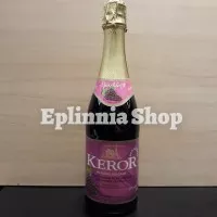 Keror Sparkling Red Grape Juice 750 ml - Minuman Soda Jus Anggur Merah
