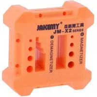 Jakemy Magnetizer Demagnetizer X2 4 Slot / Obeng Magnetic Tool Kit