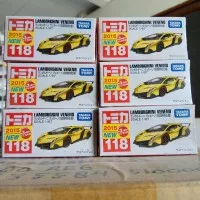 Tomica Lamborghini Veneno 118 yellow sealed Limited edition