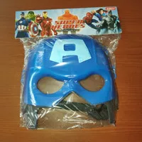 Mainan Anak Topeng Captain Amerika