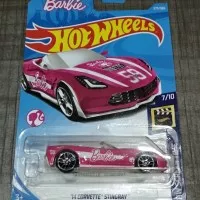 Hot Wheels Screen Time Barbie `14 Corvette Stingray diecast