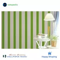 Wallpaper Garis Hijau | Wallpaper Sticker | Wallpaper Dinding