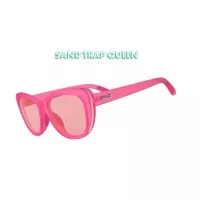 Goodr Running Sunglasses RUNWAY FLAMINGO EYE Sand Trap Queen