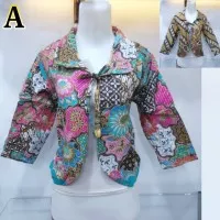 BOLERO BATIK BOLAK - BALIK LENGAN PANJANG | CARDIGAN / BLAZER BATIK