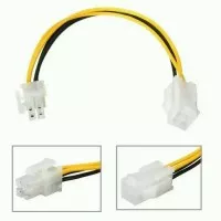 Kabel Perpanjangan ATX Power Supply PSU 4 Pin Mainboard