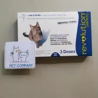 Revolution Cat 2-6,5 kg - Obat Kutu Kucing 1 Tube