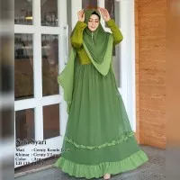 Baju Busana Muslim Wanita Gamis Syari Pesta Maxi Dres Safa TERBARU