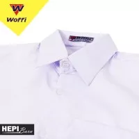 Baju Seragam SD - SMP - SMA Putih Polos Special Edition - WOFFI