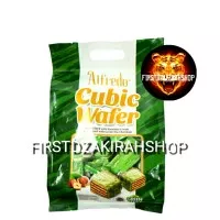 alfredo cubic wafer cokelat rasa teh hijau 250gr