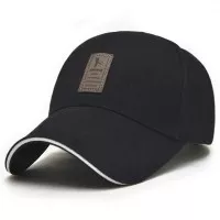 EDIKO Topi Baseball Golf Logo Ediko Sport Fashion - Black