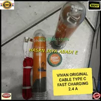 HJ218 VIVAN tube type C kabel data casan charge original fast charging