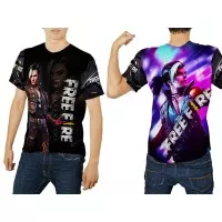 Kaos Baju Gaming Game Garena Free Fire Karakter Hayato FF PUBG