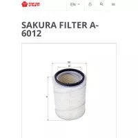 Filter udara Isuzu TLD 58, ELF 77 A-6012