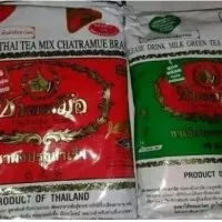Thai Tea + Thai Green Tea Chatramue/Number One Brand