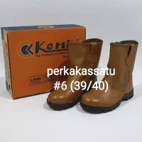 SEPATU SAFETY SHOES KENT #6 #39 #40 BORNEO 68460 MODEL BOOT KERJA