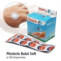 Plesterin Bulat Soft OneMed Non Woven box isi 200pcs