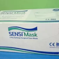 Masker Wajah/Sensi Mask 3PLY Masker Murah