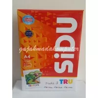 Kertas HVS A4 80 gr 80 gsm 80gsm 80gram SIDU SINAR DUNIA