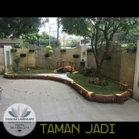 taman minimalis / taman kering / tukang taman / rumput gajah mini