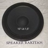 Daun speaker 10 inch Lubang 1,5 inch + Dus cup