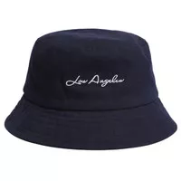 Bucket Hat Los Angeles LA Buckethat Topi Rimba Custom Bordir