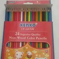 Pensil warna Kenko Non wood Superior Quality 24 warna