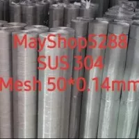 Wire Mesh SS 304 Mesh 50x0.14mm Mesh Saringan Stainless 304