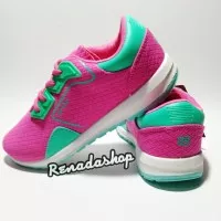 Sepatu Ando Linden Merah Jambu/Tosca Ori Wanita Sport Running