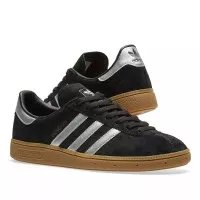 Sepatu Adidas Munchen Black Silver