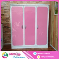 lemari barbie 3 pintu