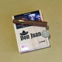 Cerutu Don Juan Wooden Box Don Juan Cigar PREMIUM BIN Cigar Original