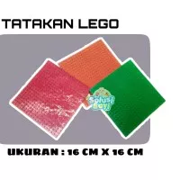 Mainan Edukasi Platebase Tatakan Lego / Alas Lego Blocks 16x16cm