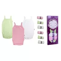 Kazel Tanktop Jumper Girl 1 Box Isi 6 Pcs / Tanktop Bayi