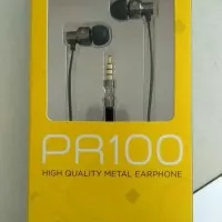 EARPHONE PR100 MICROPHONE BASSHEAD HEADSET