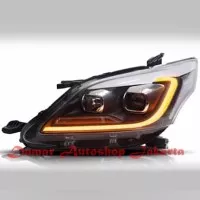 Headlamp Grand Innova 2012 - 2015 Projector LED Bar Sequential Black