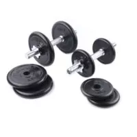 Dumbbell Rubber - Barbel Karet 20 Kg