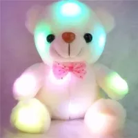 Boneka Teddy bear Led dgn lampu nyala n suara I LOVE U