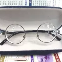 Kacamata minus bulat boboho/frame bulat/kacamata fashion pria wanita