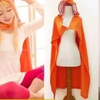 Jubah Umaru Chan Orange Panjang Cosplay Anime Coat