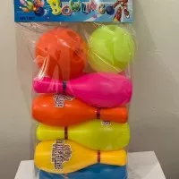 Mainan anak bola bowling set