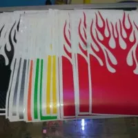 sticker api, api spakbor, variasi spakbor satuan
