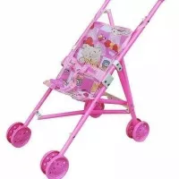 Mainan Stroller Boneka Bayi / Dorongan Boneka Bayi