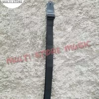 Strap Hitam - Strap Gitar - Guitar - Bass - Strap Polos - Tali Gitar