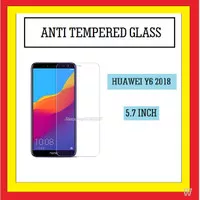 ANTI GORES TEMPERED TEMPER GLASS KACA HUAWEI Y6 2018 5.7 INCH 908548