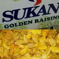 KISMIS SUKAN INDIA 5kg GOLDEN RAISIN 1 DUS 5000 gram