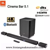 JBL Cinema Bar 5.1 5.1 Channel 4K Ultra HD Soundbar Speaker System