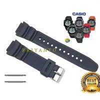 Strap tali jam tangan casio AE-1000 AE-1100 hitam karet watch
